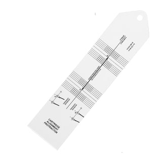 Turntable Phonograph LP Phono Cartridge Stylus Alignment Protractor Tool