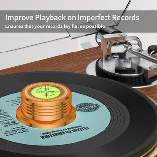 Turntable Stabilizer 280g/9.9oz Record Weight (60Hz Precision)