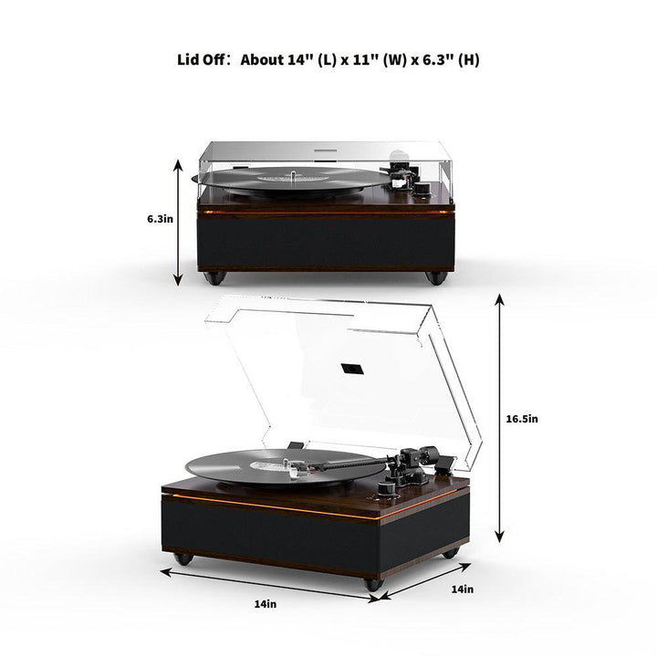 Vintage_Bluetooth_Record_Player_with_Built-in_HiFi_Speakers_Magnetic_Cartridge_R512_3 - Retrolife Official Store