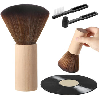 Vinyl Record Cleaner Brush for LPs and CDs