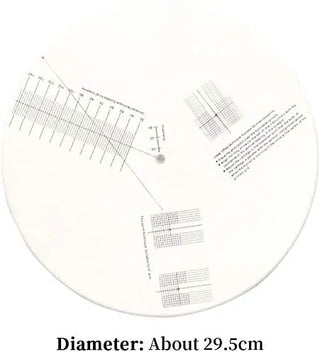 Retrolife Pickup Calibration Plate For Vinyl Record