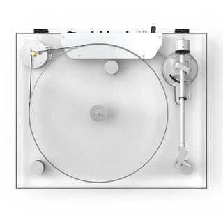 High Fidelity Transparent Vinyl Turntable with Bluetooth Output ICE1-V2  Retrolife Official Store 