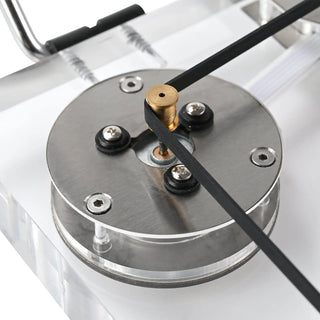 High Fidelity Transparent Vinyl Turntable with Bluetooth Output ICE1-V2  Retrolife Official Store 