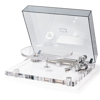 High Fidelity Transparent Vinyl Turntable with Bluetooth Output ICE1-V2  Retrolife Official Store 