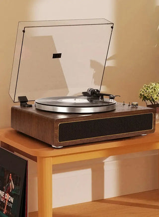 Record Player with Built-in High Performance Speakers