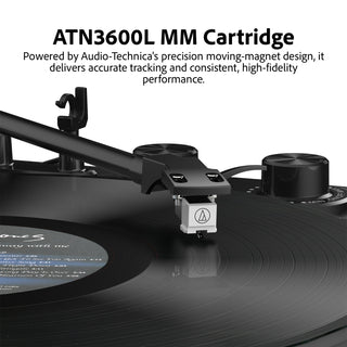 Bluetooth In&Out Record Player HiFi System with Upgraded Quality Speakers UD006