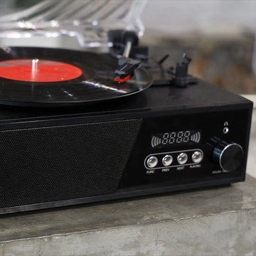 ミュージック ria Amazon.com: Vinyl Record Player with Two Stereo Speakers