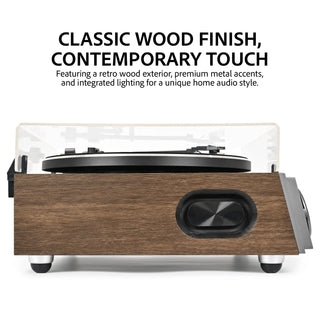 Performance Record Player with Built-in 70W Speakers System T27S