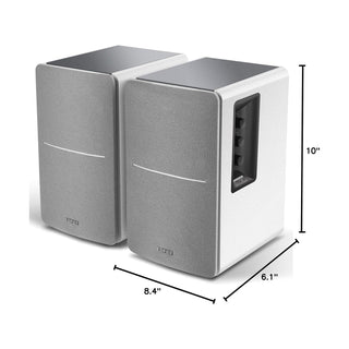 Bluetooth 42W Bookshelf Speakers 2.0 Stereo Active Near Field Monitors