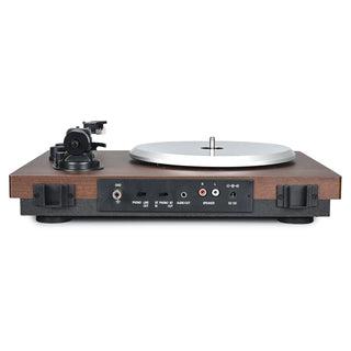Retro Style Dual Bluetooth Turntable System with Upgraded 2×30W HiFi Speakers UD016