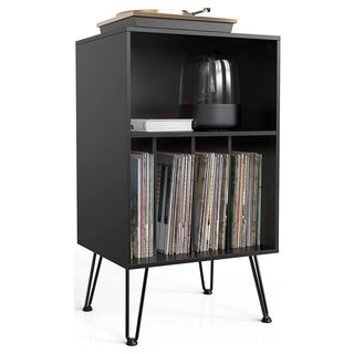 Vintage Wooden Record Player Cabinet