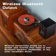 new-high-end-bluetooth-turntable-record-player-retrolife-hqkz006pro-red-wine_2 - Retrolife Official Store