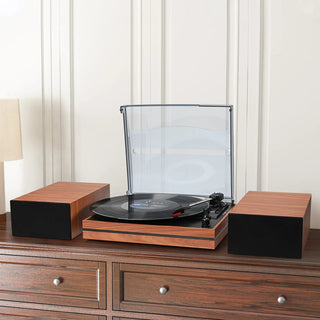 record-player-with-external-speakers-r612-upgrade-red-brown-6 - Retrolife Official Store