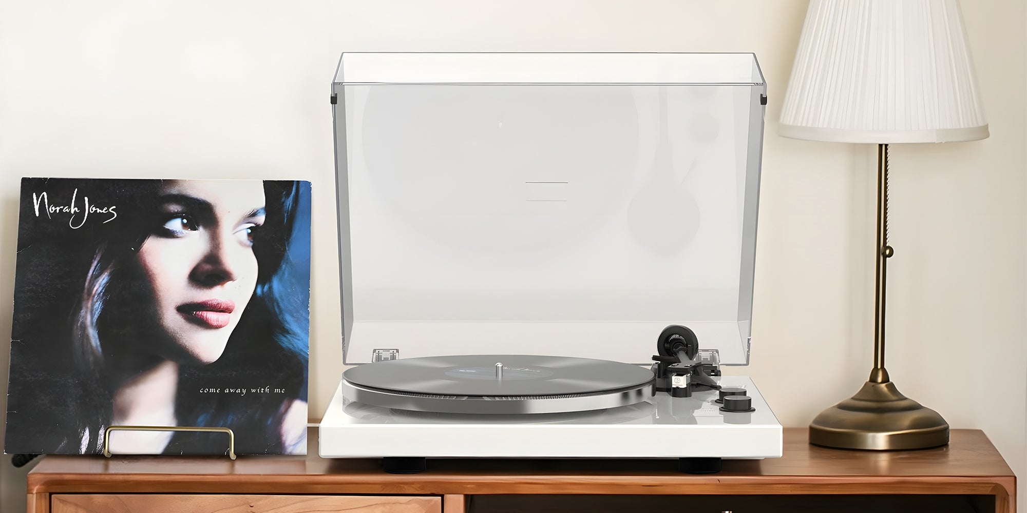 Audiophiles Turntable with Bluetooth Output and MM Cartridge HQKZ006