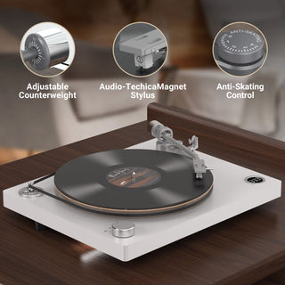 Premium Belt Drive Turntable with MM Cartridge HQKZ-011