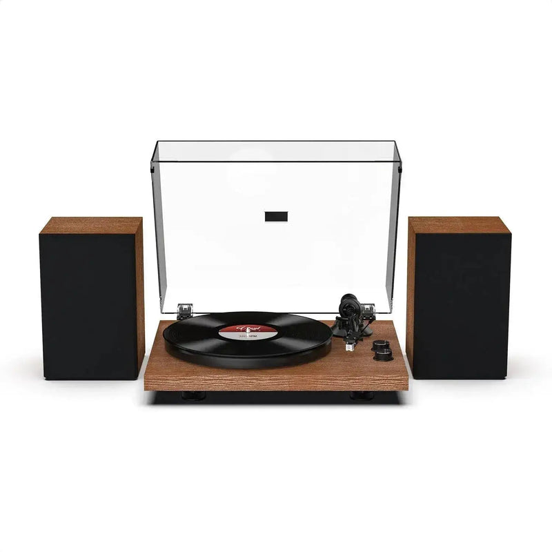 Bluetooth Input Record Player HiFi System with Stereo Speakers & ATN3600L Stylus SY101 - Retrolife Official Store