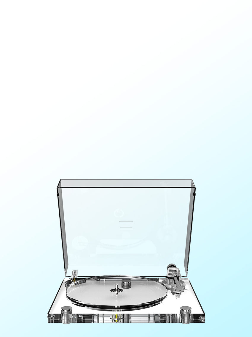 Bluetooth Output Turntable with MM Cartridge & Adjustable Counterweigh ...