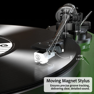 High Fidelity Bluetooth Output Turntable with ATN-3600L MM Cartridge