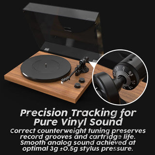 Bluetooth Input and Output Record Player HiFi System with Dual 20-Watt Stereo Speakers UD006  Retrolife Official Store 