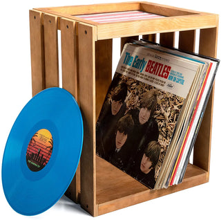 Wooden Vinyl Record Storage